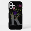 Search for initial k iphone cases Flowers