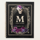 Search for gothic planners Floral skull