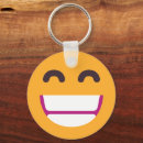 Search for smiling face key rings Funny