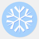 Search for snowflake blue stickers White