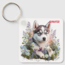 Search for siberian husky key rings Animal