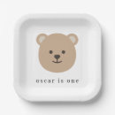 Search for teddy bear picnic plates Birthday