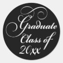 Search for black and white grad stickers University