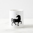 Search for unicorn silhouette mugs Horse