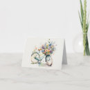 Search for bicycle horizontal note cards Flower