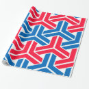 Search for patriotic wrapping paper Red
