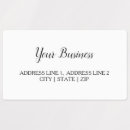 Search for return address business labels Letter