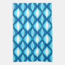 Search for blue diamond tea towels Mid century modern