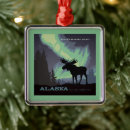 Search for northern lights christmas tree decorations Alaska
