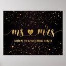 Search for glittered posters Bride