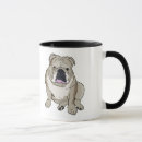 Search for english bulldog coffee mugs Illustration