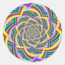Search for colourful vortex stickers Spiral
