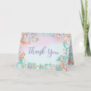 Search for mermaid thank you cards Whimsical
