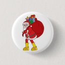 Search for fashioned christmas badges Santa claus