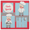 Search for chef fabric Red