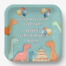Search for dinosaur 1st birthday Blue green yellow