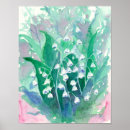 Search for lily of the valley art White flowers