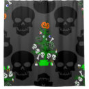 Search for skull shower curtains Macabre