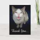 Search for smiling thank you cards Animal