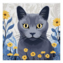 Search for russian blue cat art Nebelung