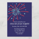 Search for fireworks invitations Patriotic