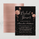 Search for flamingo bridal shower invitations Pink