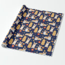 Search for corgi christmas wrapping paper Pembroke welsh corgi