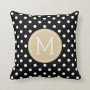 Search for black and tan cushions White