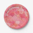 Search for st valentine plates Red