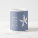 Search for life is a beach mugs Blue