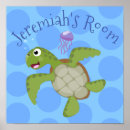 Search for sea turtle posters baby kids Whimsical