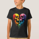 Search for rainbow skeleton tshirts Skull