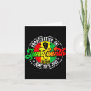 Search for juneteenth cards Emancipation