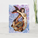 Search for art mermaid cards Retro