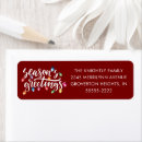 Search for christmas lights labels Red