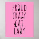 Search for crazy cat lady posters Cats