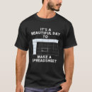 Search for spreadsheet tshirts Humour