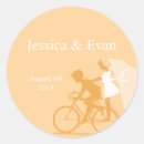 Search for bicycle wedding stickers Bike
