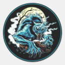 Search for werewolves stickers Horror