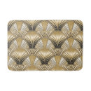 Search for black gold art deco bath mats Elegant