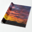 Search for sunset wrapping paper Red