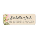 Search for boho floral wedding return address labels Calligraphy