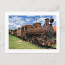 Search for steam locomotive postcards Old