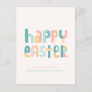 Search for easter fun postcards Typography