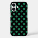 Search for green black iphone cases Polka dots