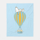 Search for hot air balloon blankets Charles m schulz