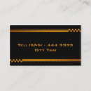 Search for taxi business cards Black