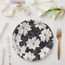 Search for black and white christmas plates Chic