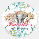Search for zoo animals stickers Birthday