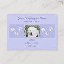 Search for old english business cards Dog